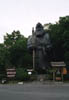 Ainu Statue near Shiraoi, Hokkaido