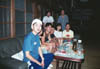 Fellow travelers at Tenkoji Temple Youth Hostel in Toyama Prefecture, Japan